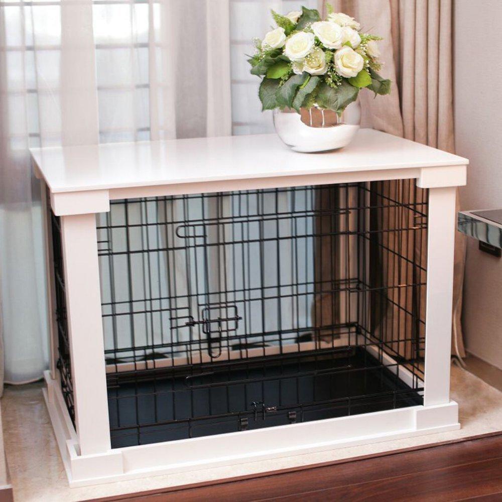 Merry Products End Table Pet Crate with CaCover