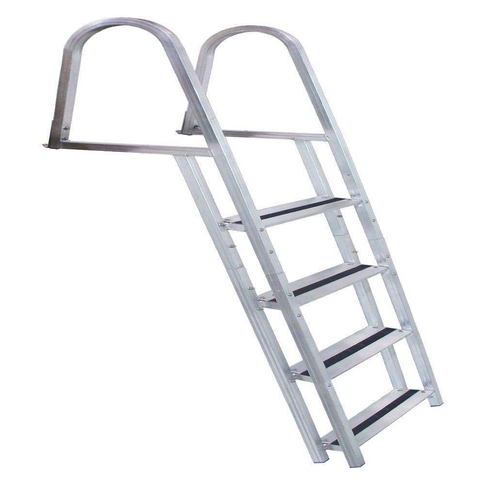 4-Step Stand Off Aluminum Dock Ladder