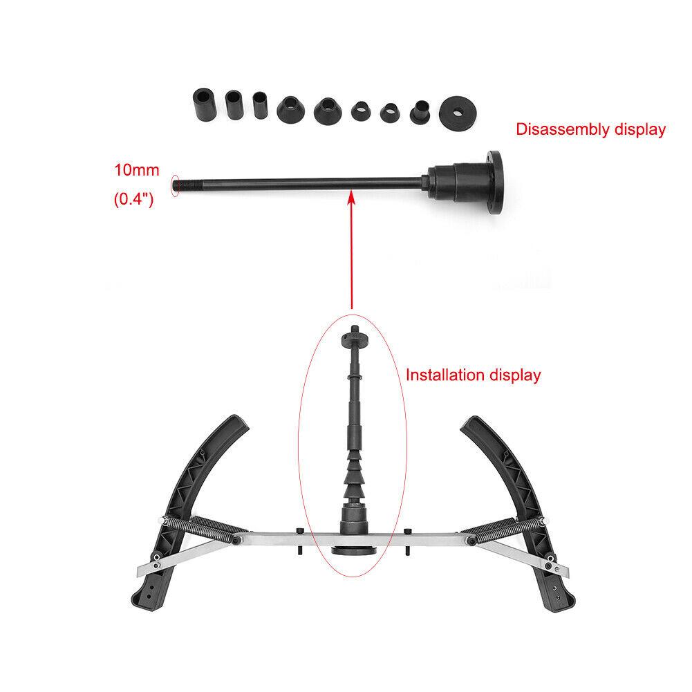 For Motorcycle Wheel r Adapter Tire Tread Clamp 10mm Installation Hole