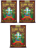 foxfarm fx14047 happy frog ph adjusted organic plant garden potting soil mix bag, 2 cubic feet (3 pack)