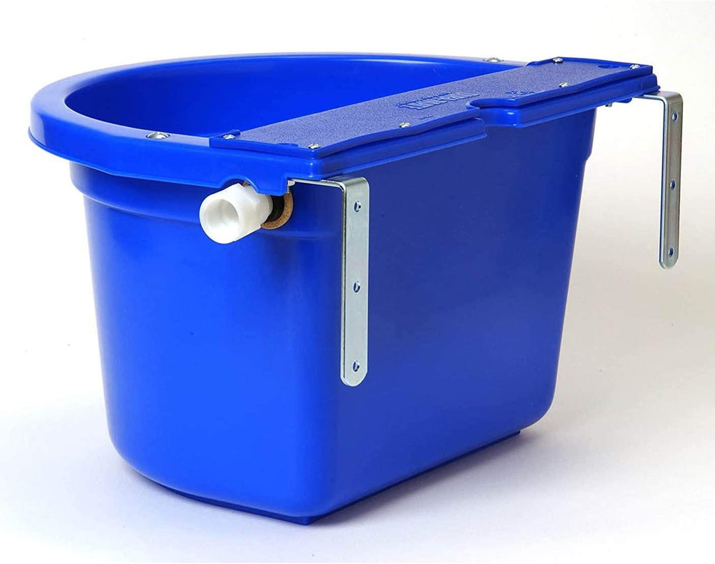 little giant fw16blue 4 gal auto float controlled waterer livestock (2 pack)