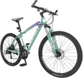 MOONCOOL Mountain Bikes Adults MTB Bike, Disc Brakes Mountain Bicycles, 7-21 Speeds Options, Aluminum and Steel Frame Options, 24-26 Inches Wheels Outroad Bikes for Mens Womens