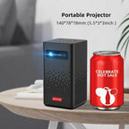 portable mini smart projector wifi tv video pico led dlp 4k 1080p for smartphone
