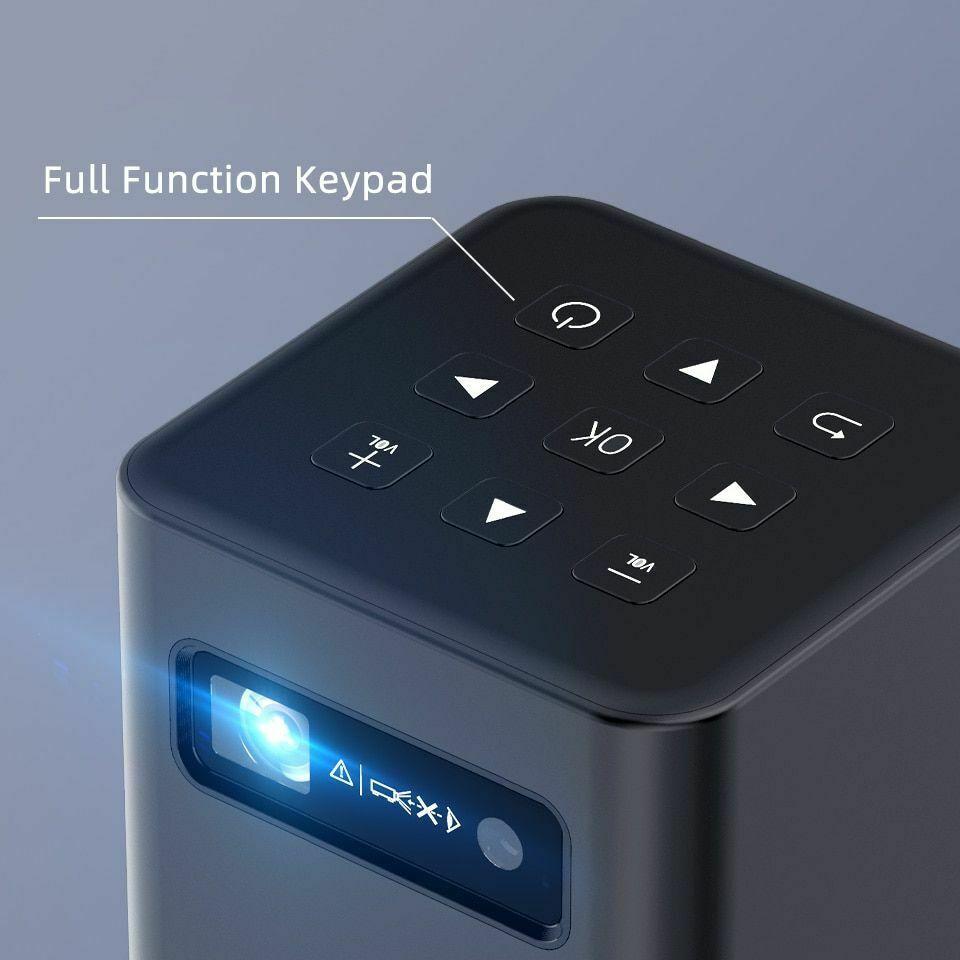 portable mini smart projector wifi tv video pico led dlp 4k 1080p for smartphone