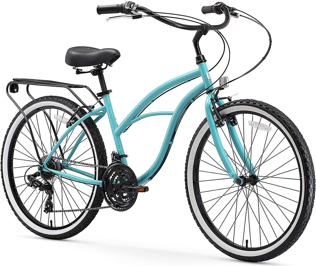 reezero Electric-Bicycles Around Block Womens Beach Cruiser Bicycle
