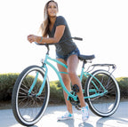 reezero Electric-Bicycles Around Block Womens Beach Cruiser Bicycle
