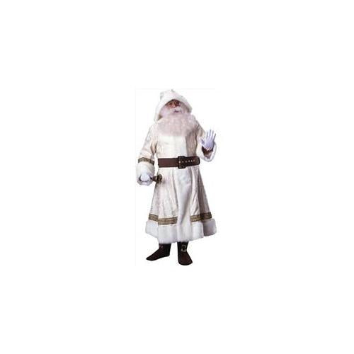 Brocade Old Time Santa Suit Costume