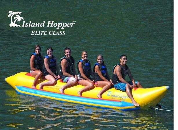 Island Hopper PVC-6-INLINE Banana Boat 19' Elite 6 Passenger Water Sled