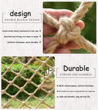 Children protective netting Climbing Rope Net Outdoor Safty Netting Children Rope Ladder Adults Climbing Net Playground Protection Net Garden Plant Fence Nets Indoor Ladder Swing Celing Net stairs Saf