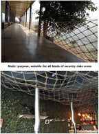 Children protective netting Climbing Rope Net Outdoor Safty Netting Children Rope Ladder Adults Climbing Net Playground Protection Net Garden Plant Fence Nets Indoor Ladder Swing Celing Net stairs Saf