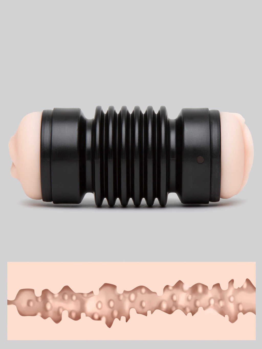 THRUST Pro Ultra Camila Double-Ended Cup Realistic Vagina and Mouth, Flesh Pink