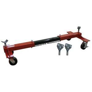 Champ 1.2 Ton Adjustable Car Dolly w/ Pinch Weld & Saddle Clamps 7172 Collision