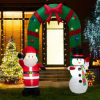 8 ft. Inflatable Santa Snowman Gate Arch