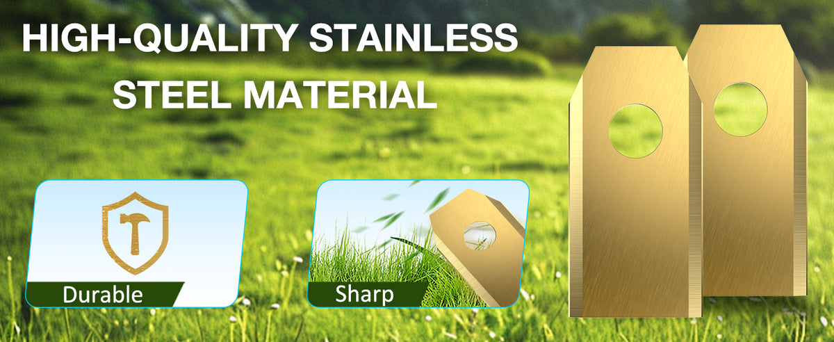 Replacement Blades Compatible with All  Lawn Mowers, 36 Pcs Robotic Lawn Mower Blades Compatible with A1600 Rtk, O500, O1200, G1-800, Gx-600,  Replacement Robotic Mower Blades