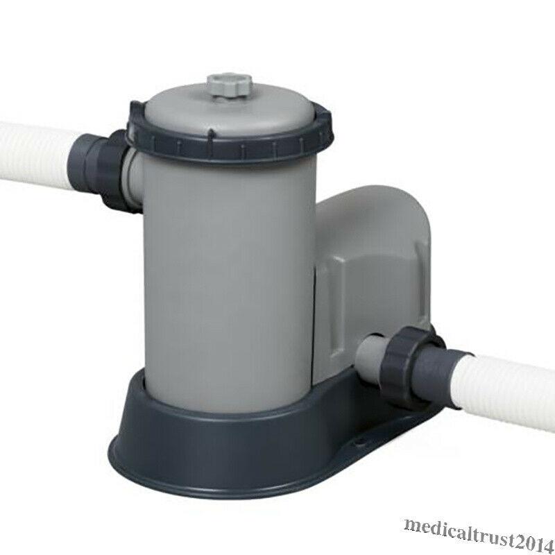 bestway 1500gph filter pump cartridge for above ground swimming pool 58390e 110v