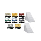 CanDo Digi-Flex hand/finger exerciser, 8 pc set (1 ea: tan through gold) w/2 metal racks