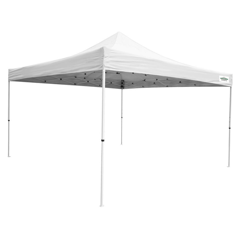M-Series Pro 12 ft. x 12 ft. White Straight Canopy