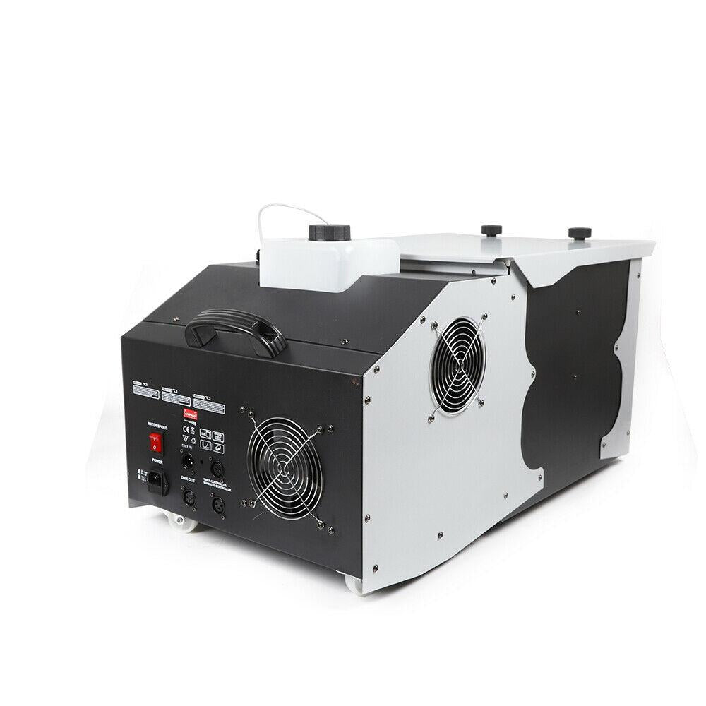 Oukaning 3000W Low Lying Fog Machine Fog Effect DMX512 DJ Stage Party Show Remote Controller