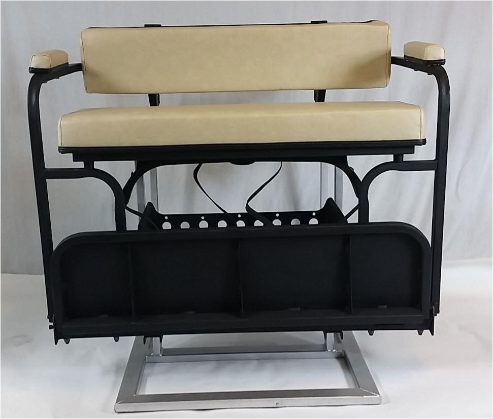 2 in 1 Combo Seat Kit in Buff for Club Car Precedent Golf Carts 2004+
