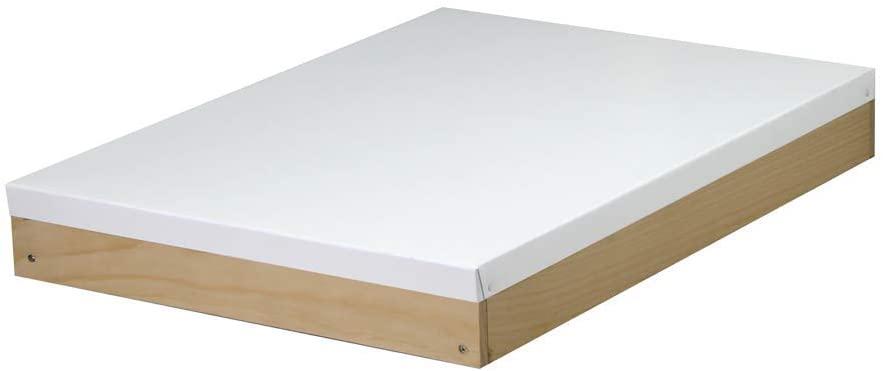 amish made in usa complete 8 frame langstroth bee hive includes frames and foundations (2 deep, 1 medium)