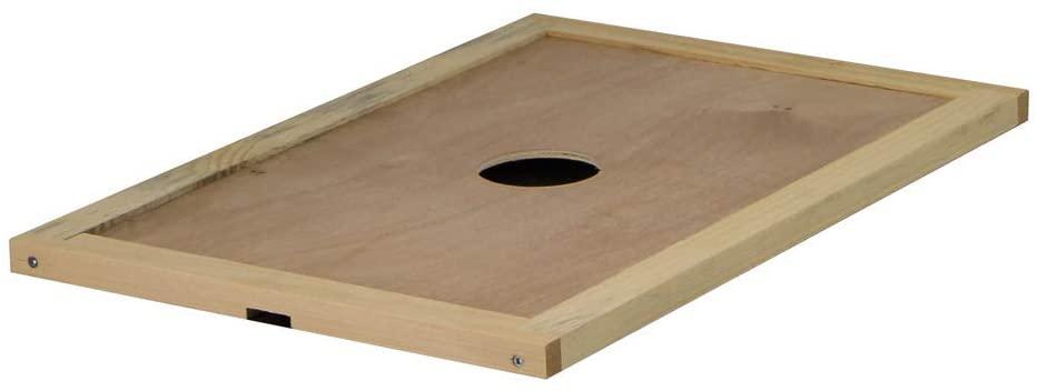 amish made in usa complete 8 frame langstroth bee hive includes frames and foundations (2 deep, 1 medium)
