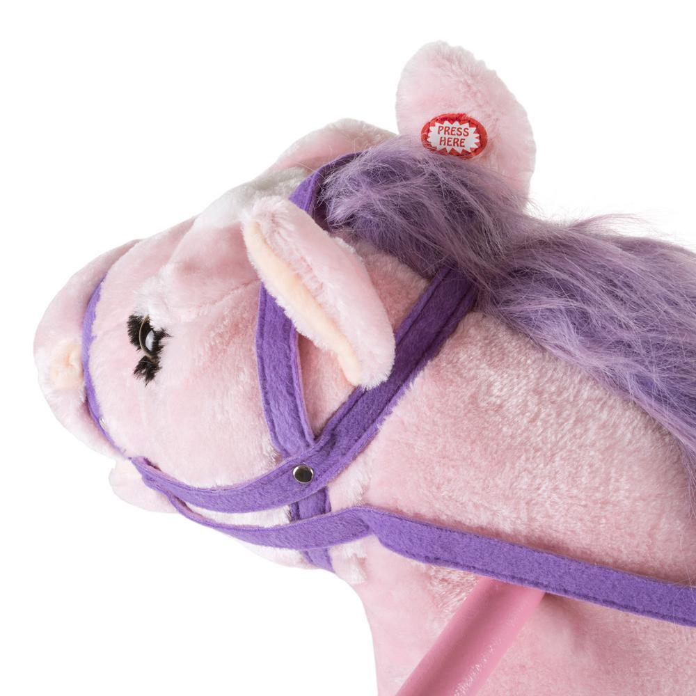 Spring RocHorse Plush Ride-On Toy