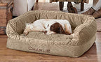 Orvis Comfortfill-eco Couch Dog Bed/Medium Dogs Up to 40-60 Lbs, Brown Tweed