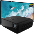 philips picopix micro 2tv wvga smart portable dlp pico projector + 120" screen