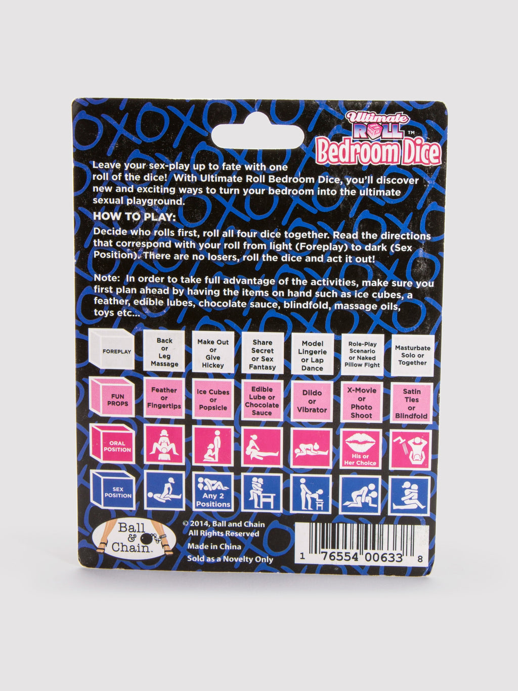 Ultimate Roll Bedroom Sex Dice,