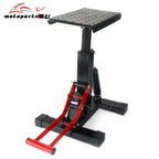 Universal 330LB Motorcycle Adjustable Lift Table Dirt Bike Jack Lift Hoist Stand