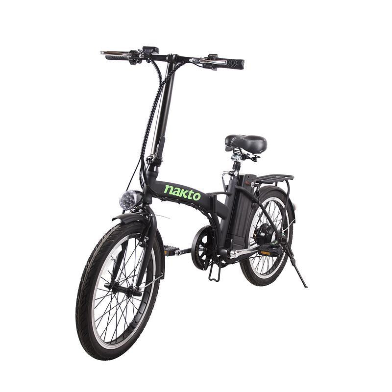 fashion 20" Folding/Portable Electric Bike,Bicycle with Single speed gear 38Nm 250W Powerful Motor 36V/10A Battery Power Ride In Snow, Ice, Rain, Beach and Terrain - Black