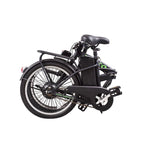 fashion 20" Folding/Portable Electric Bike,Bicycle with Single speed gear 38Nm 250W Powerful Motor 36V/10A Battery Power Ride In Snow, Ice, Rain, Beach and Terrain - Black