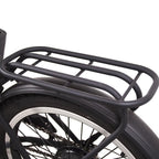 fashion 20" Folding/Portable Electric Bike,Bicycle with Single speed gear 38Nm 250W Powerful Motor 36V/10A Battery Power Ride In Snow, Ice, Rain, Beach and Terrain - Black
