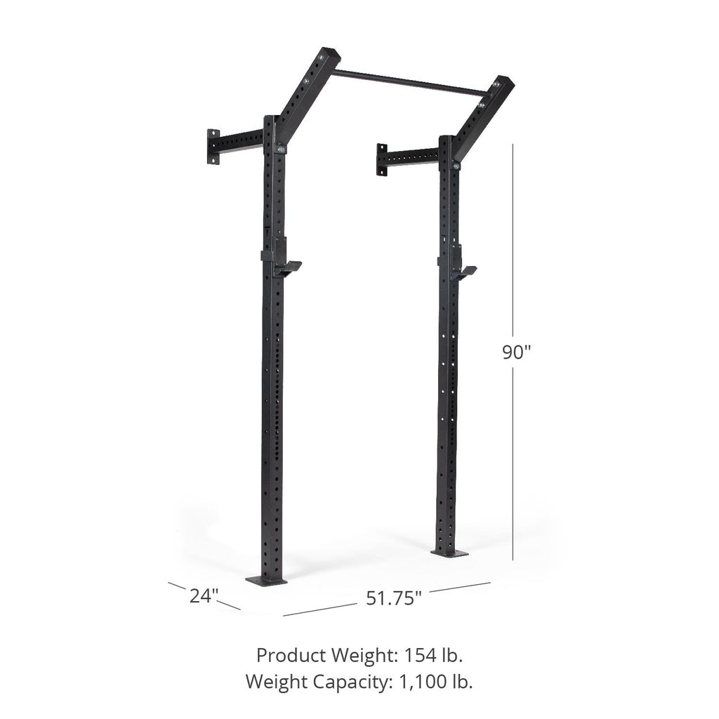 Fitness X-3 Series Space Saving Rack Tall 24-in. Depth