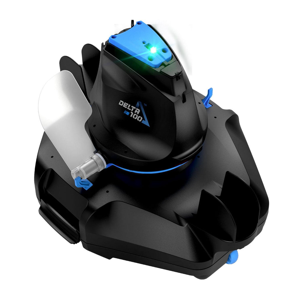 Kokido Pool Products Kokido RC16CBX Delta 100 Intelligent Compact Cordless Robotic Pool Vacuum Cleaner Sweeper for Above Ground and In Ground Home