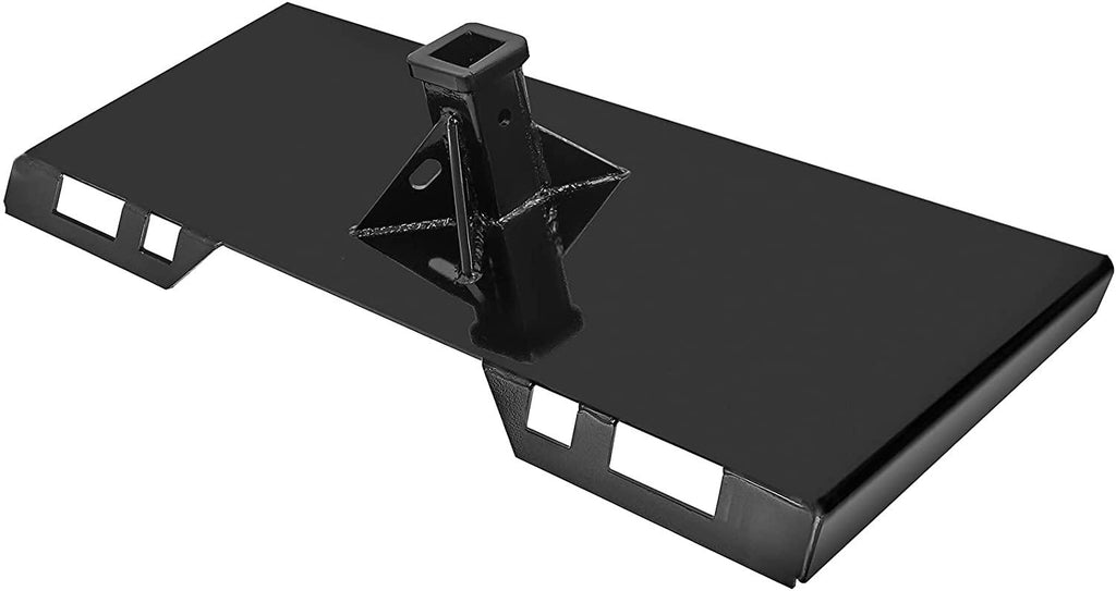 mophorn  1/4" thick plate 3/8" top bar thic quick tach attachment mount plate skid steer bobcat