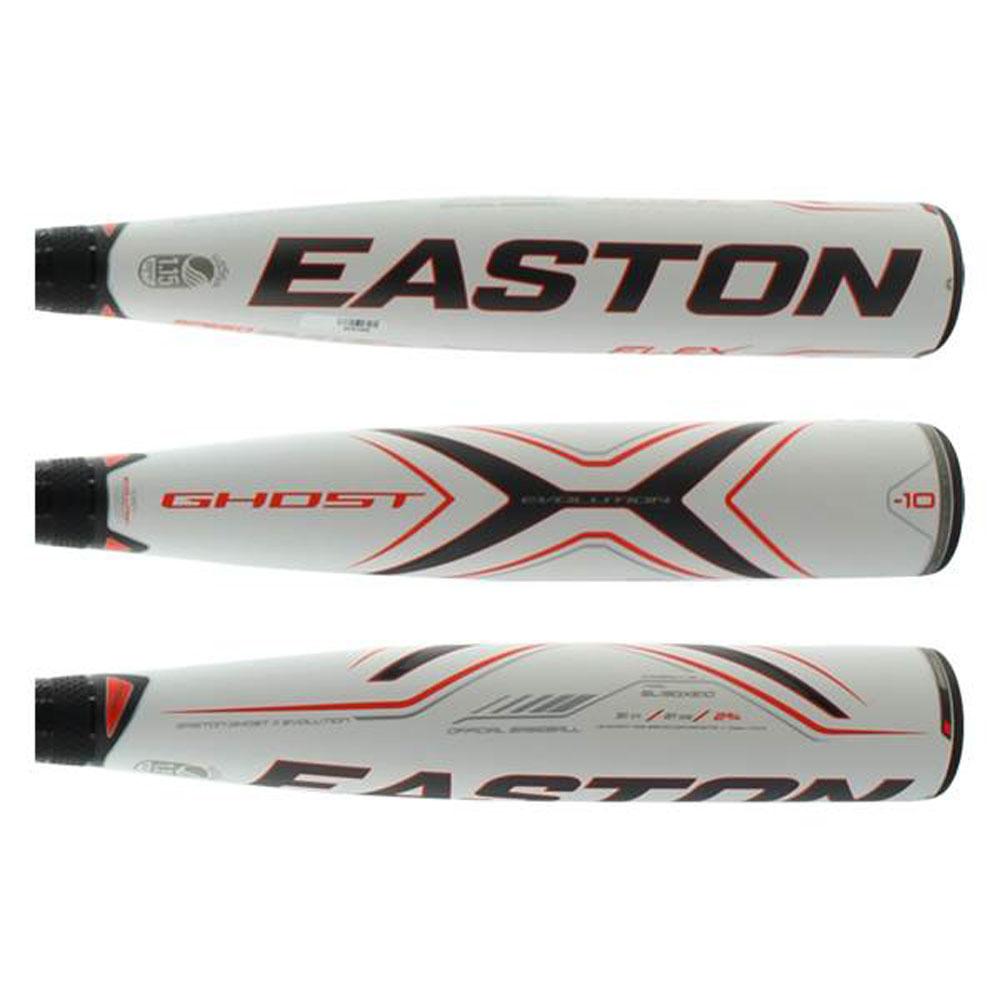 Easton Ghost X Evolution 2-3/4 (-10) SL19GXE10 Senior League Baseball Bat