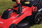 Electric Push Lawn Mower, 20-Inch Deck, Corded, Powerful 13-AMP Motor, 6 Setting Height Adjustment, Winged Blades, 3 in 1 Bagging, Mulching and Dischar(CMEMW213)