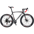 Eurobike XC550 Road Bike for Mens 54cm Frame Bicycle 700C Wheels 21 Speed Dual Disc Brake Urban Commuter Bikes