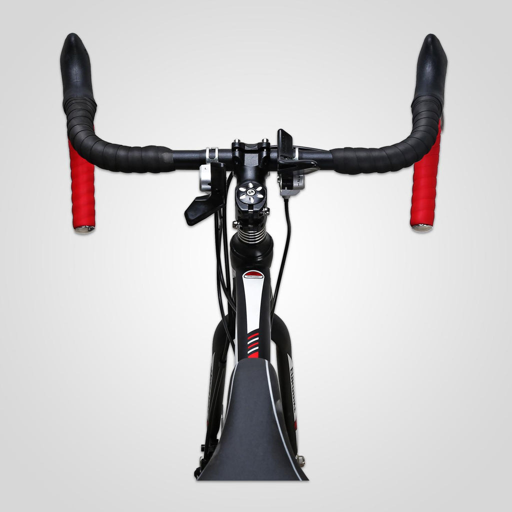 Eurobike XC550 Road Bike for Mens 54cm Frame Bicycle 700C Wheels 21 Speed Dual Disc Brake Urban Commuter Bikes