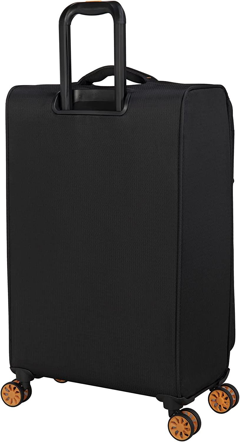 Lykke 32" Softside Checked 8 Wheel Spinner, Black