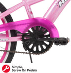 Huffy Kids Bike Go Girl &amp; Ignyte 20 inch,  Connect or Regular Assembly, Kickstand Included