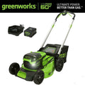 PRO 21 in. 60-Volt Battery Cordless Push Lawn Mower 5.0 Ah Battery Charger