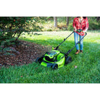 PRO 21 in. 60-Volt Battery Cordless Push Lawn Mower 5.0 Ah Battery Charger