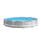 intex 12 foot x 30 inches pool with intex 530 gph pool cartridge filter pump