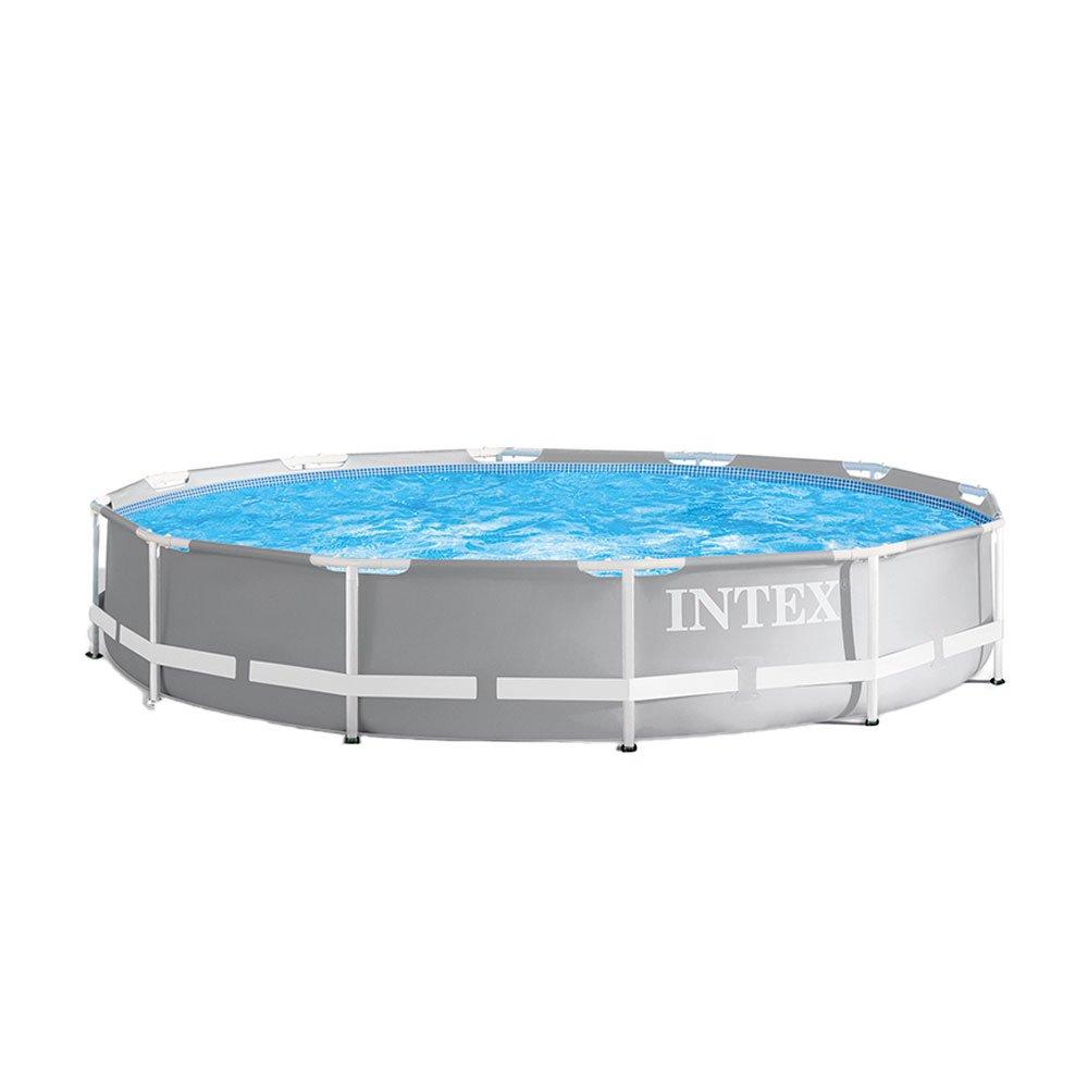 intex 12 foot x 30 inches pool with intex 530 gph pool cartridge filter pump