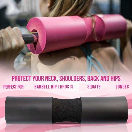 Barbell Pad with Secure Straps