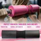 Barbell Pad with Secure Straps