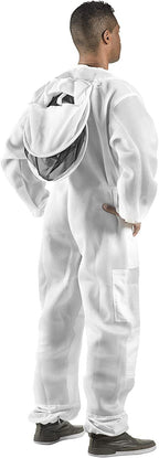 bees &amp; co u83 ultralight beekeeper suit with round veil