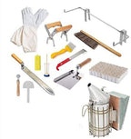 chuangrun beekeeping supplies tool kit, 14pcs beekeeping tools/supplies kit, bee hive smoker, beekeeping accessory for beekeeping starter – honey uncapping